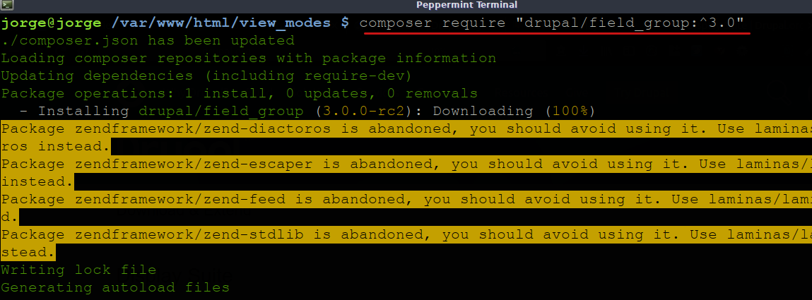 Drupal 8의 보기 모드란 무엇입니까?