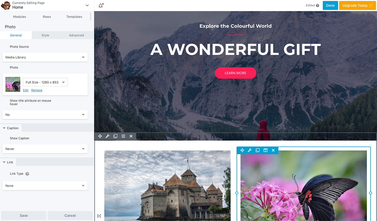 ui do construtor de castores