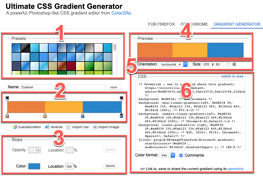 Créer des bordures multicolores à l'aide de CSS
