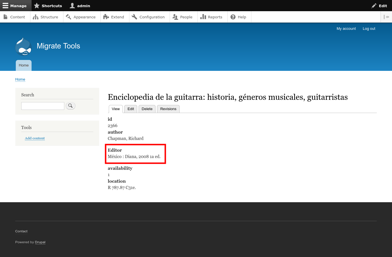 Drupal 8/9의 CSV 파일에서 데이터 마이그레이션