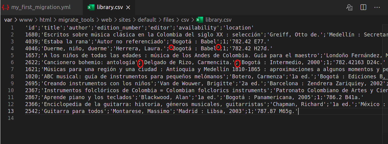 Drupal 8/9의 CSV 파일에서 데이터 마이그레이션