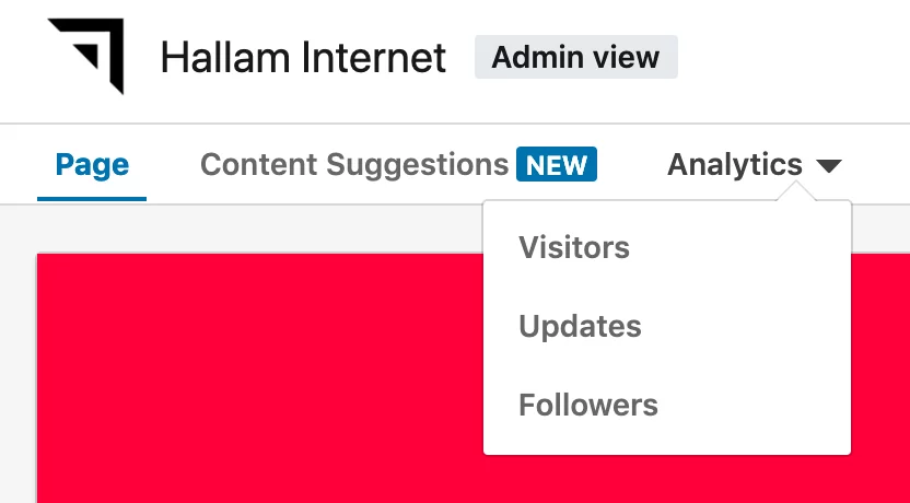 ปุ่มวิเคราะห์ LinkedIn