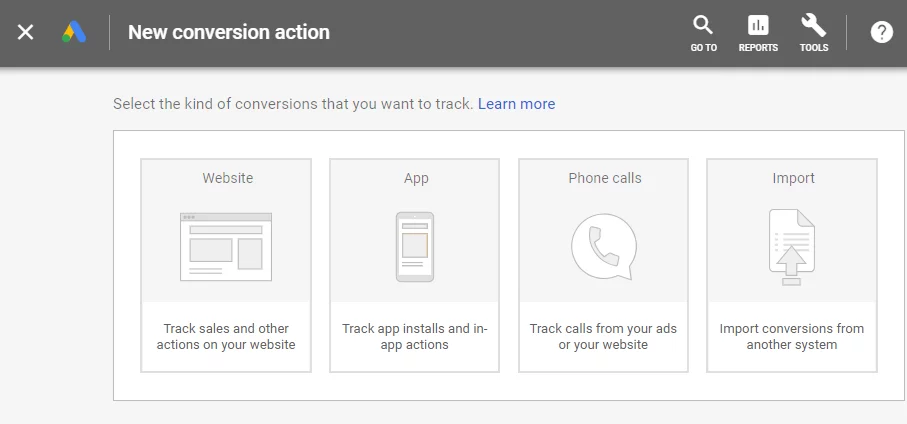 Come aggiungere una conversione in Google Ads
