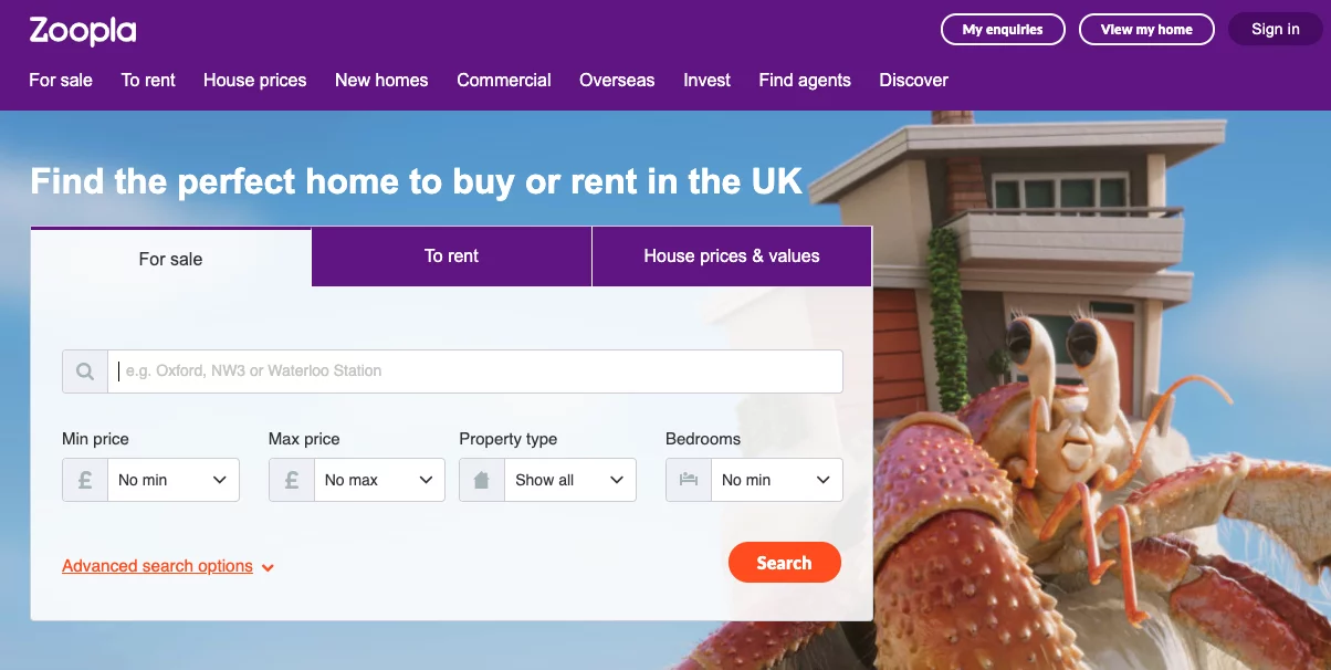 تعد قوائم Zoopla طريقة رائعة لتحسين جهود تحسين محركات البحث المحلية