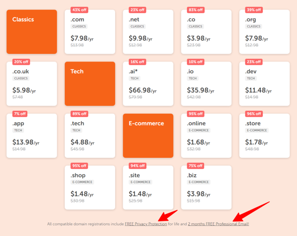 NameCheapプロモーションコードドメイン名割引セール