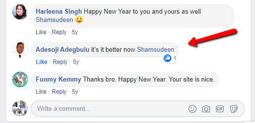 Facebook conversation from Adesoji Adegbolu