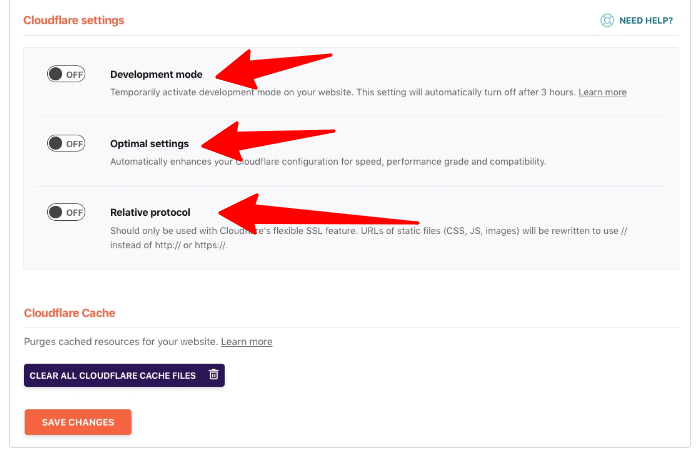 WP Rocket 中的其他设置选项