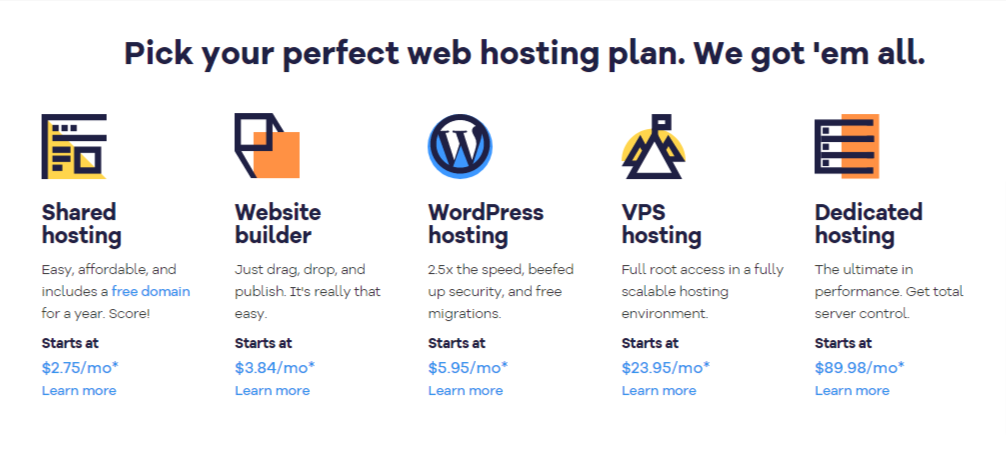 Hostgator에서 완벽한 호스팅 계획을 선택하세요