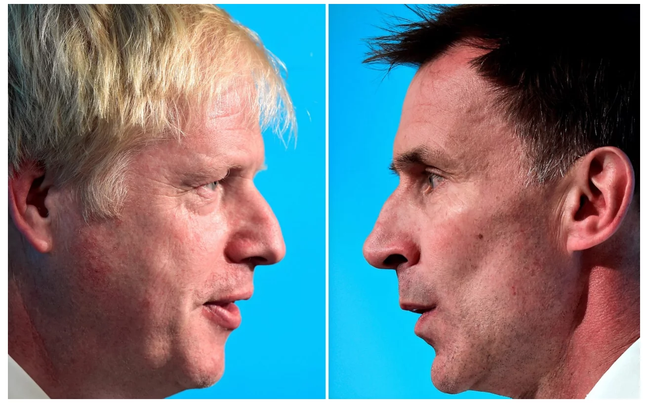 Boris Johnson et Jeremy Hunt