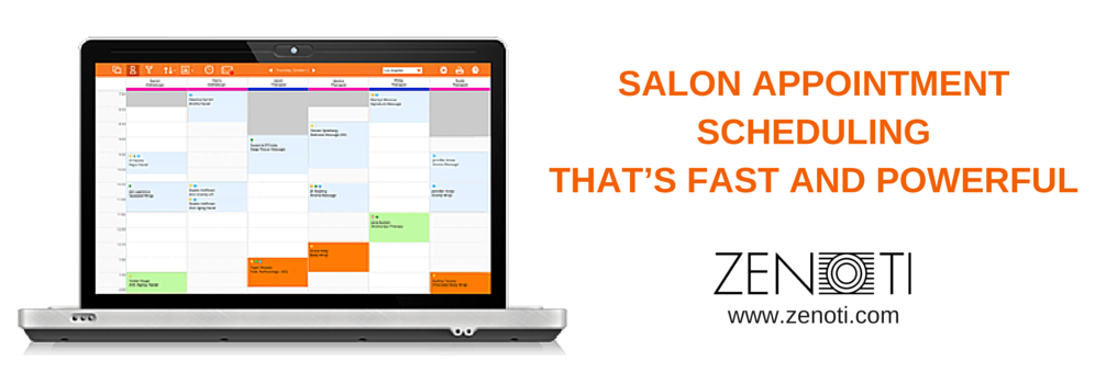 Zenoti-Logiciel de prise de rendez-vous pour salons