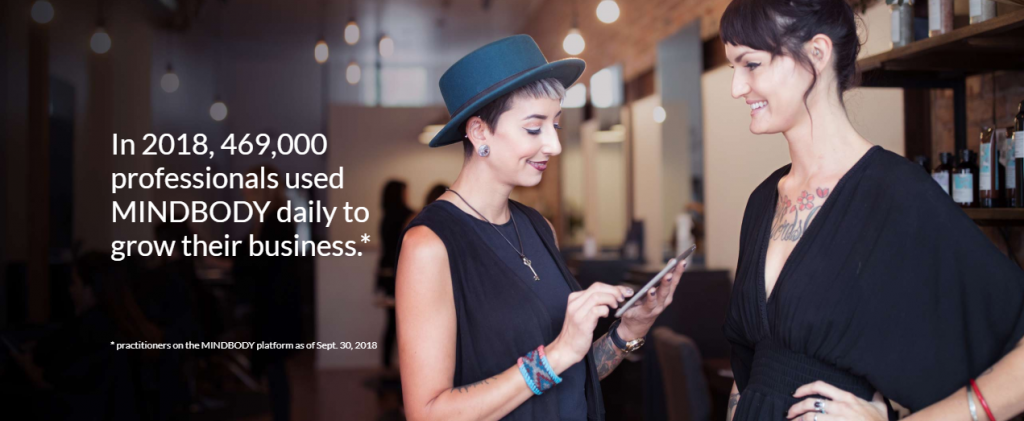 Utilisation des fonctionnalités du logiciel Mindbody Salon Spa