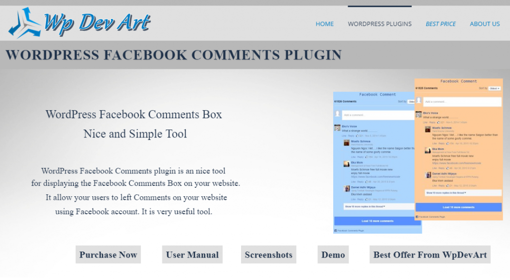 WpDevArt Facebook comments-WordPress Plugins dont vous avez besoin pour augmenter votre taux de conversion