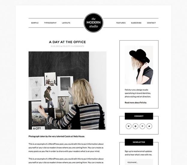 Temi WordPress moderni da studio per aziende e imprenditori