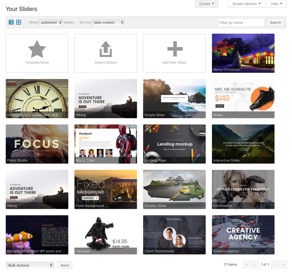 LayerSliderレスポンシブWordPressスライダープラグイン:-ブログ用のWordPress投稿スライダープラグイン