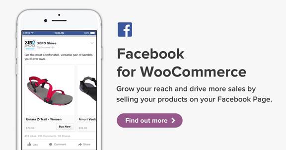 Бесплатная загрузка плагинов и расширений WooCommerce для Wordpress-Facebook для WooCommerce