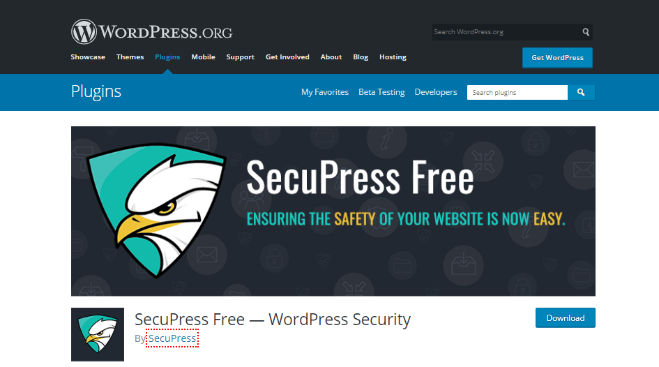 migliori plugin di sicurezza gratuiti per wordpress-SecuPress