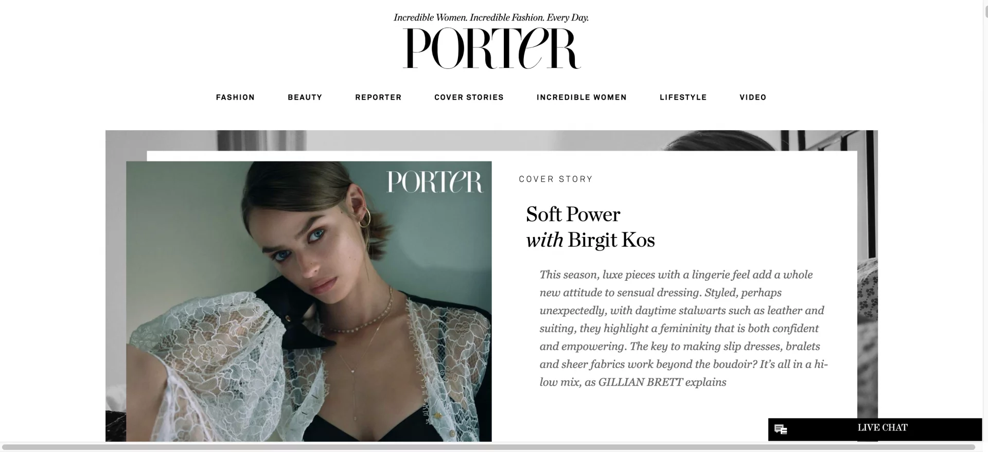 مركز محتوى Net-a-Porter