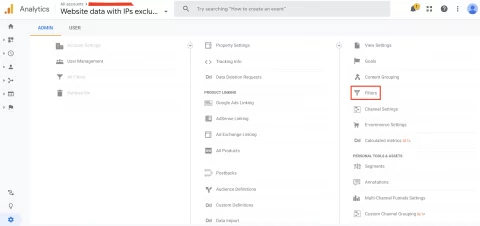 在分析中阻止垃圾邮件