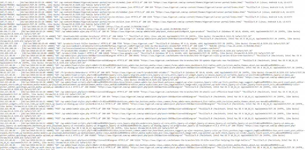 analiza pliku logu dla SEO