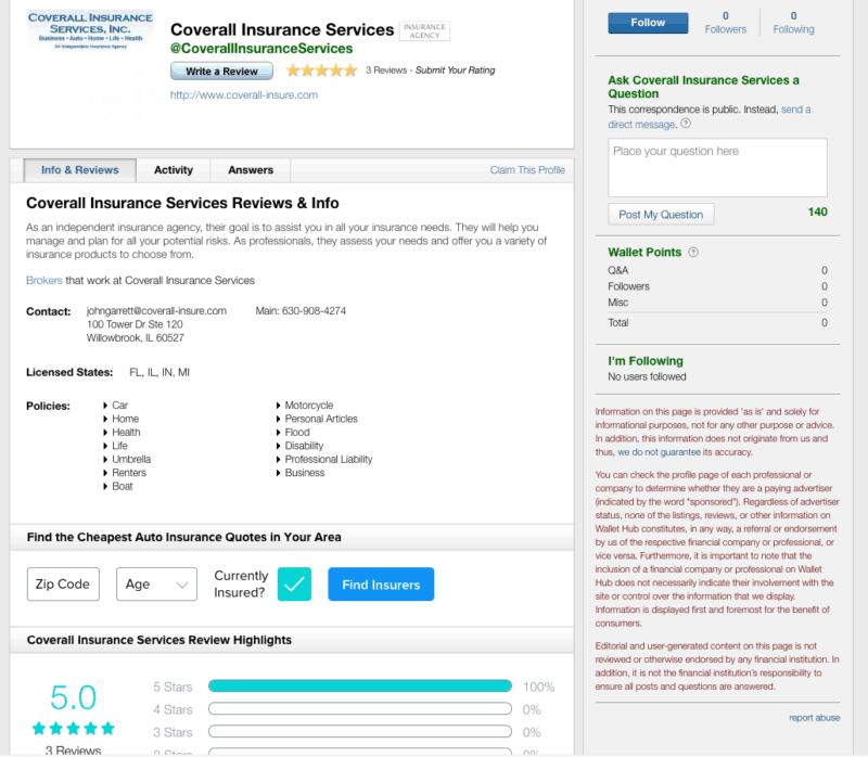 recenzii de asigurare