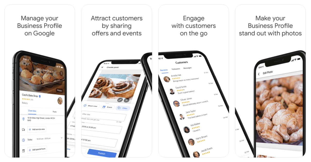 gmbアプリストアのプレビュー