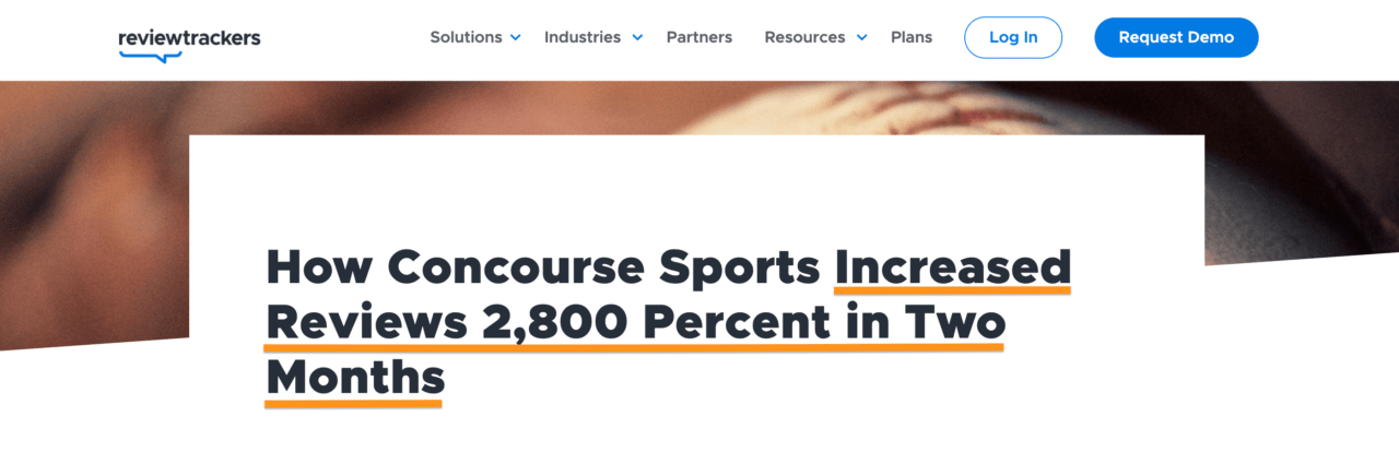 reviewtrackers 案例研究的圖片