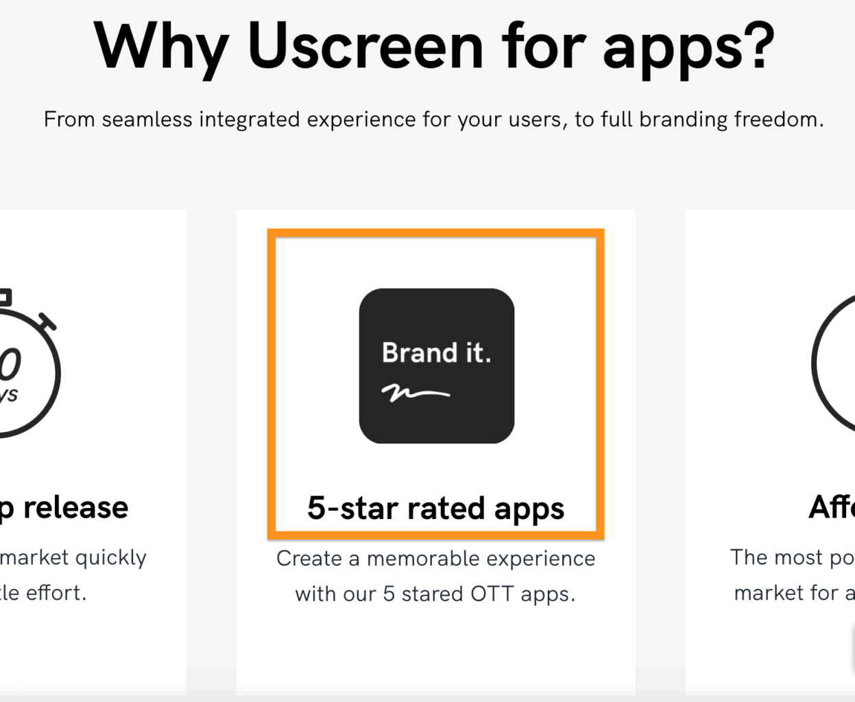 顯示 uscreen 值的屏幕截圖