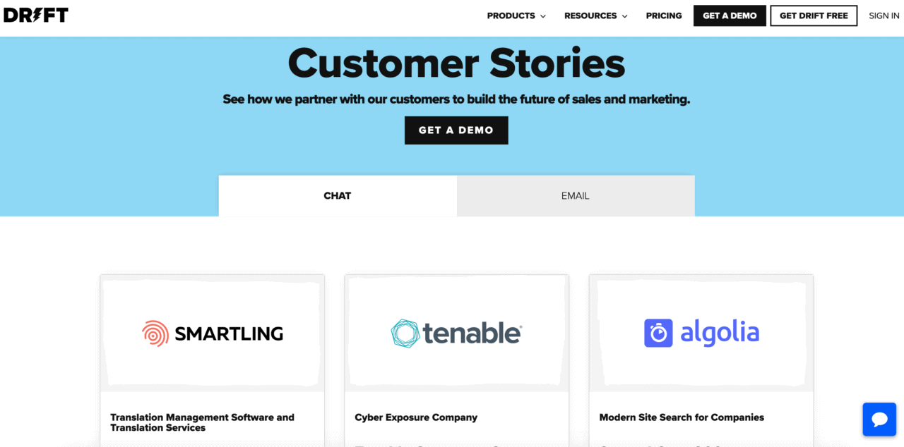 作為有效視覺營銷的各種客戶故事的圖像