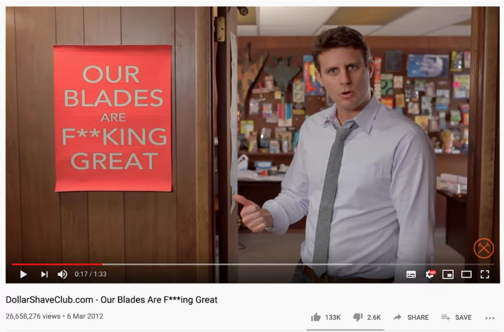 Dollar Shave Club - B2B 社交媒体策略
