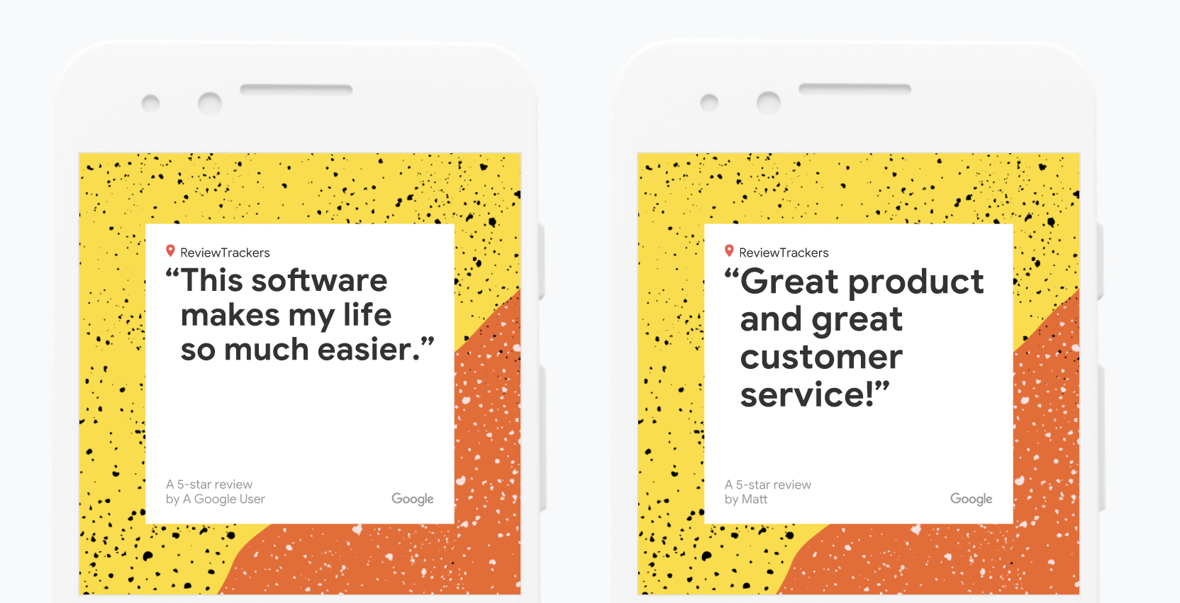 небольшое спасибо с примером Google