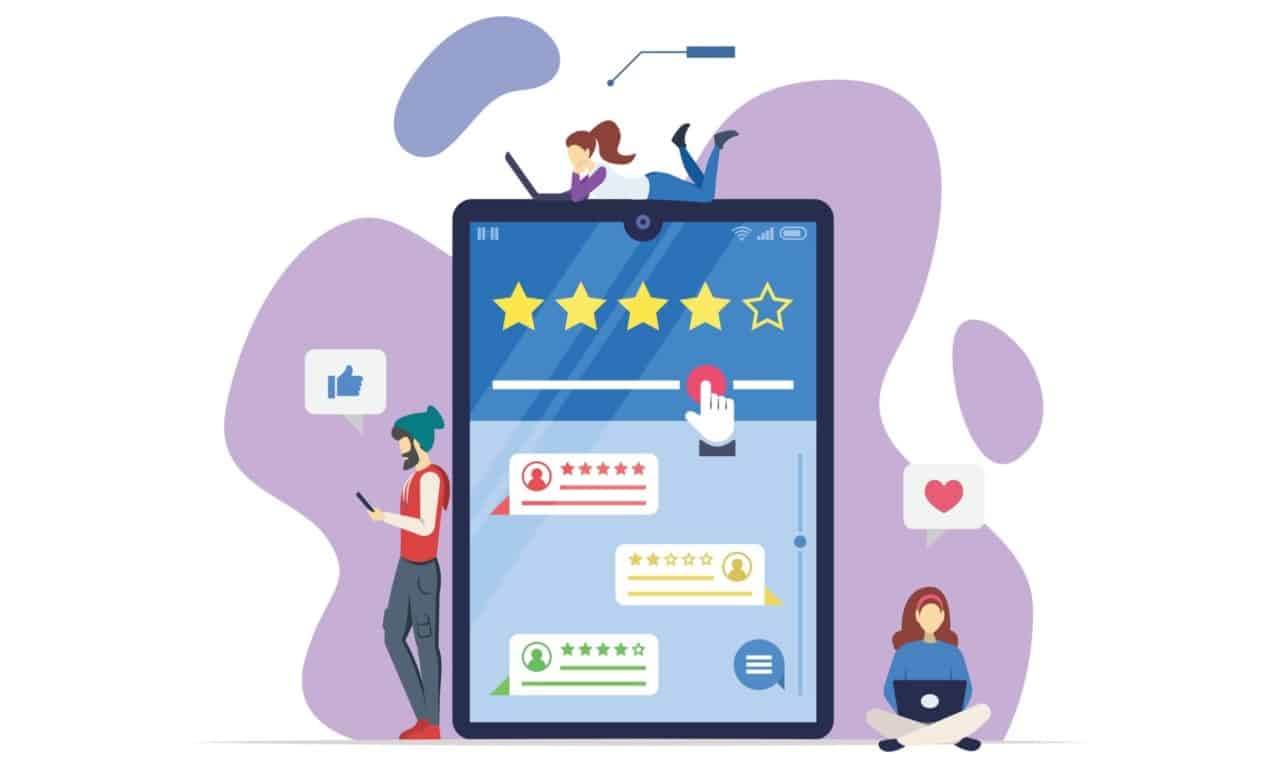 un gruppo di persone che lavorano su una strategia di gestione delle revisioni