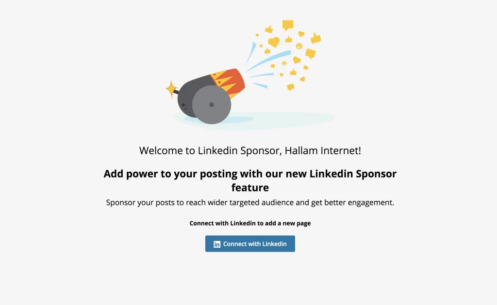 Promoción de LinkedIn