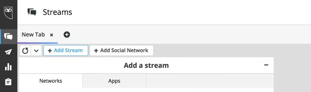 Agregar una transmisión