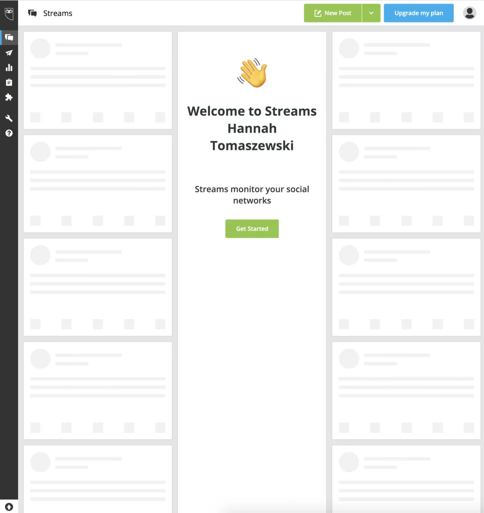 Cómo configurar transmisiones de Hootsuite