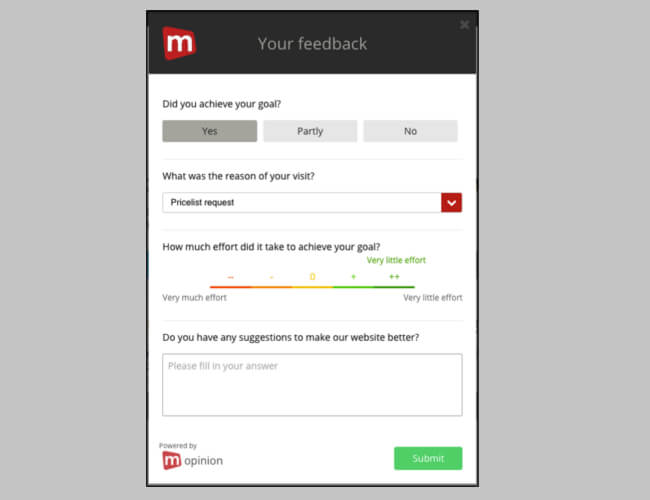 Mopinion: พลังของ GCR และ CES ในช่องทางการสั่งซื้อออนไลน์ - GCR - ใช่