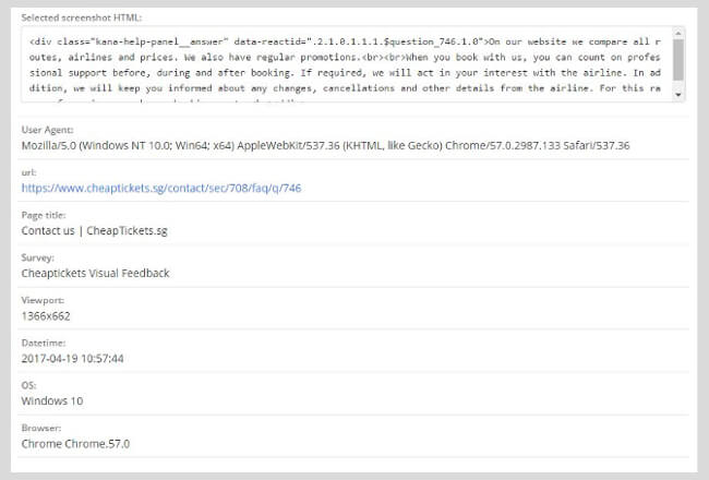 Mopinion: Mopinion adiciona feedback visual ao seu software de análise de feedback - na plataforma - HTML