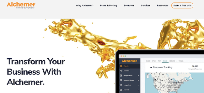 Strumento di feedback online - Alchemer