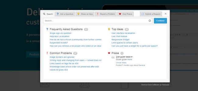 Mopinion: 상위 23개 온라인 커뮤니티 및 소셜 비즈니스 소프트웨어 - Helprace