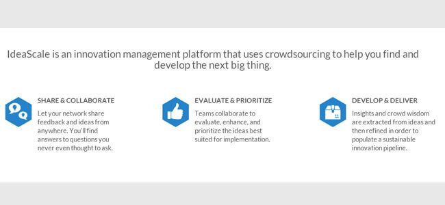 Mopinion: 상위 23개 온라인 커뮤니티 및 소셜 비즈니스 소프트웨어 - IdeaScale