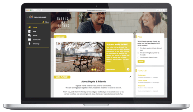 Mopinion: 상위 23개 온라인 커뮤니티 및 소셜 비즈니스 소프트웨어 - CMNTY