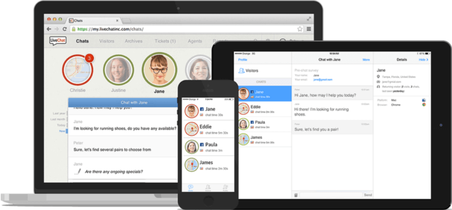 Mopinion: инструменты онлайн-чата и онлайн-опросы обратной связи - LiveChat