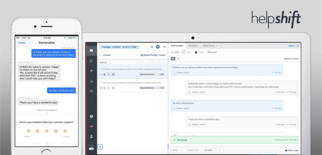 Mopinion: 11 лучших инструментов обратной связи в мобильных приложениях: обзор - Helpshift