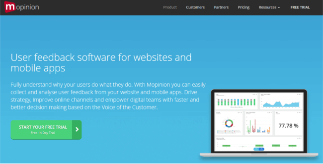 Mopinion: Sammeln von Feedback (In-App) mit einem Mobile SDK - Mopinion