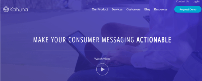 Mopinion: 10 เครื่องมือพร้อมการแจ้งเตือนในแอพและเว็บ - Kahuna