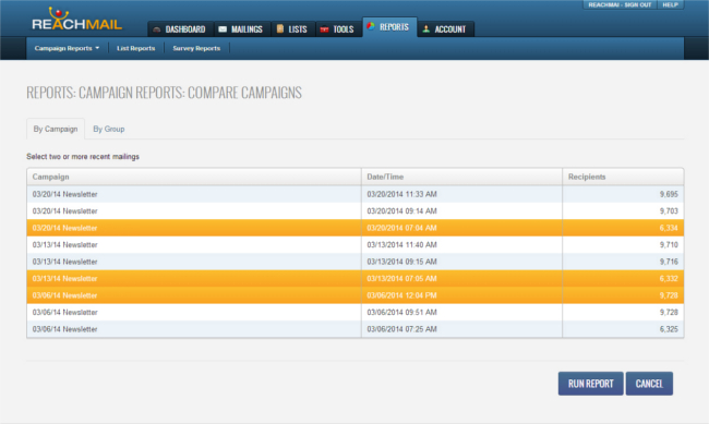 Mopinion: Las 20 mejores herramientas de marketing por correo electrónico: una descripción general - ReachMail