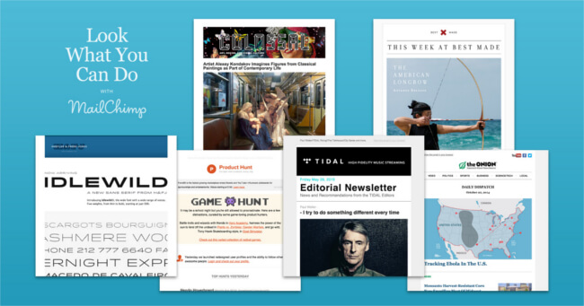 Mopinion: Las 20 mejores herramientas de marketing por correo electrónico: una descripción general - MailChimp