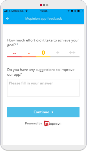Mopinion: 5 plantillas de formulario de comentarios de aplicaciones móviles fáciles de usar -CES
