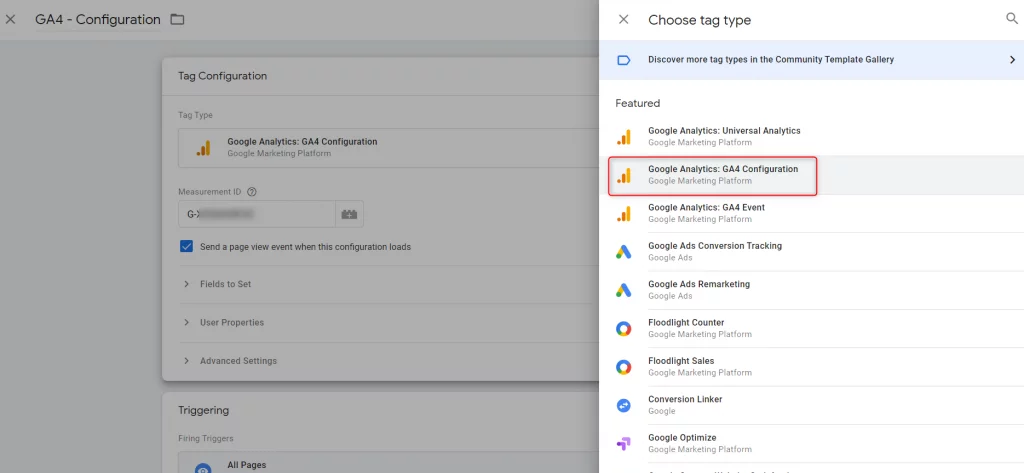 GTM 中的标签类型