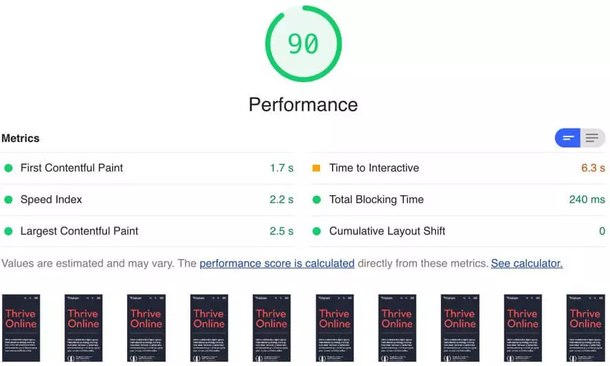 灯塔扩展性能报告