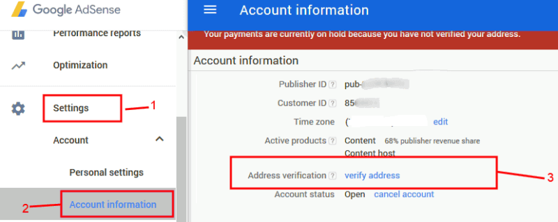 Metoda de plată Google AdSense în Nigeria